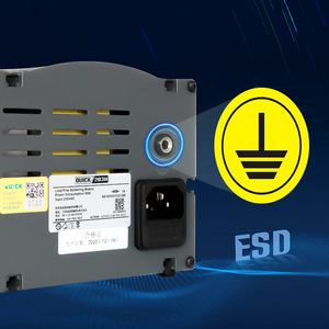 สถานีบัดกรีดิจิตอล Quick 203H 220V ควบคุมอุณหภูมิคงที่ ปราศจากสารตะกั่ว สำหรับงานเชื่อมซ่อมทั่วไป - Product Image 3