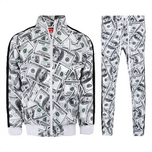 New Winter Men & <b>Women</b> Custom Logo 2-Piece Cotton Tracksuits Unisex Oversized Embroidery Anti-Bacterial Breathable <b>Jackets</b> Pants - Product Image 1