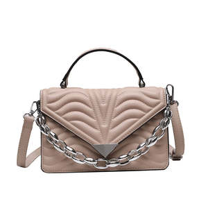 Nouveau sac pour femme, sac à main à chaîne épaisse ornée de diamants, petit sac carré à bandoulière, sac à bandoulière tendance - Product Image 6