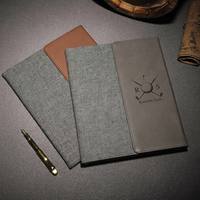 Portefeuille en cuir gravé au laser personnalisé, organiseur en cuir, portefeuille avec monogramme personnalisé, cadeau d'affaires, journal gravé