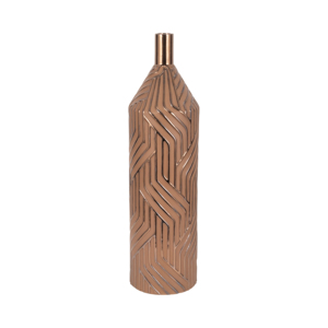 Vaso Decorativo Oversize con Motivo a Ciottoli, Vaso Moderno Glamour per Fiori, per Soggiorno, Camera da Letto, Ufficio - Product Image 3