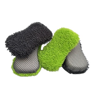 Esponja de Lavado de Autos de Chenilla de Alta Densidad de 8 Pulgadas, Esponja de Limpieza de Autos Extra Grande, Embalaje en Cartón, Venta Directa de Fábrica - Product Image 6