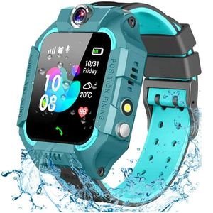 Bé Trai Cô Gái Trẻ Em Lbs Theo Dõi GPS Tracker Wifi Video Vị Trí Trẻ Em Thông Minh Đồng Hồ Q12 Q19 Smartwatch 2G Trẻ Chống Mất SOS - Product Image 1
