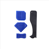 SOLUDE - Juego de 5 Espátulas de Plástico para Pegamento de Vidrio, Herramienta de Costura para Belleza, Importación Transfronteriza