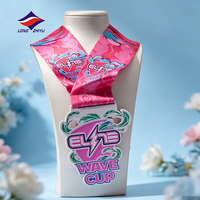 LZY Fabricant de médailles personnalisées avec logo, en métal, pour la danse, les sports, les courses, la gymnastique, le patinage, avec paillettes, médailles de récompense, médaille d'or