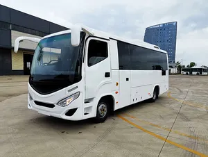 2021 Mô Hình Mới 7M 27-36 Chỗ Rhd Diesel Mini Bus 8M Tự Động Hướng Dẫn Sử Dụng Mini City Vehicle Bus