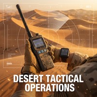 Détecteur de signal radio portable avec alerte par bracelet pour la surveillance des talkies-walkies et la coordination d'équipe sur les sites