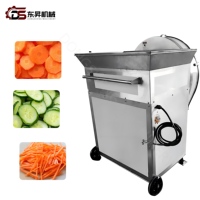 Máquina Cortadora de Verduras Multifuncional de Acero Inoxidable, Equipo Industrial para Rebanar y Triturar Vegetales