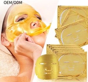 Maschera Gel viso in oro personalizzato per la cura della pelle ringiovanisce collagene nutre dissolvenza linee sottili cura del viso e del corpo - Product Image 1