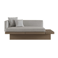 Sofá de habitación de hotel moderno personalizado para sala de estar, dormitorio y servicio de habitación, muebles de hotel de calidad