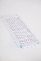 Grille d'air d'alimentation en aluminium, grille d'aération, grille de ventilation de climatisation, grille de plafond carrée
