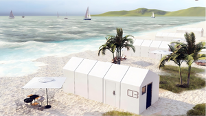 Cabañ<span class=keywords><strong>a</strong></span> Espacial Moderna de Lujo T3, Habitación Individual con un Dormitorio y un Baño, Suite de Hotel, Apartamento Individual, Villa, <span class=keywords><strong>Casa</strong></span> Móvil - Product Image 4