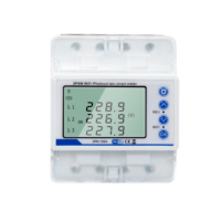 Compteur d'énergie intelligent bidirectionnel 4P Tuya WiFi 3*220/380V 5(100)A avec protection contre les surtensions et les sous-tensions, relais de protection, limiteur de courant intelligent