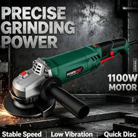 Meuleuse d'angle électrique professionnelle 1100 W de qualité supérieure pour le meulage