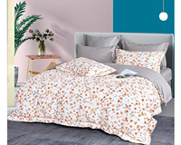 Parures de lit imprimées personnalisées de luxe, ensembles de literie en coton imprimé de bonne qualité, draps plats imprimés, draps-housses imprimés