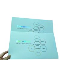 Cartes de visite holographiques rondes personnalisées, format et forme sur mesure, impression recto-verso, prix bas, pour petites entreprises