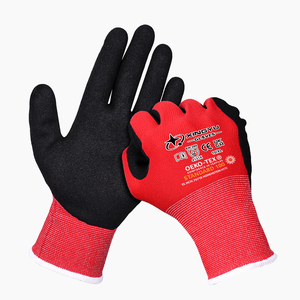<span class=keywords><strong>Guanti</strong></span> XINGYU in Nylon Spandex 15 Gauge con Rivestimento in <span class=keywords><strong>Nitrile</strong></span> Sabbiato EN388 <span class=keywords><strong>Guanti</strong></span> Protettivi Antiscivolo con Palmo Rivestito in <span class=keywords><strong>Nitrile</strong></span> - Product Image 1
