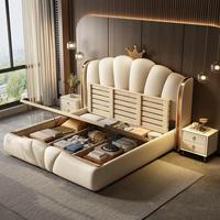 Canapé-lit moderne, ensemble de salon de beauté, lit superposé en bois massif de marque hôtelière, cadre de lit simple surélevé, divan pour chien, lit de luxe king size