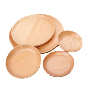 Bandeja rectangular de madera de haya de color sólido para hotel, café, té, desayuno, postre, frutas secas, barbacoa - Product Image 2