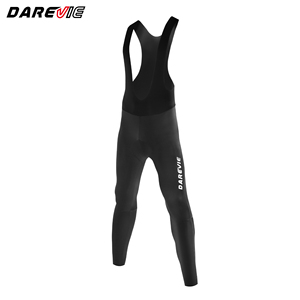 Pantaloncini da Ciclismo Darevie a Compressione, Imbottiti, Taglio Laser, Neri, per Uomo - Product Image 1