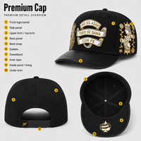 Gorra de béisbol de gamuza con visera curva, forro de satén, logotipo bordado 3D personalizado, pedrería y metal, al por mayor OEM Rico O Muerto