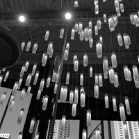 Lustre moderne en cristal linéaire pour escalier, luminaire suspendu LED de luxe pour villa duplex, hall d'hôtel