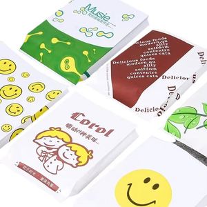 Papel de Envoltura Personalizado de 80g, Grado Alimenticio, Antigrasa, para Hamburguesas, Piruletas, Sándwiches Personalizados, Fideos Dobles - Product Image 1
