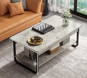 <span class=keywords><strong>Tavolino</strong></span> da Caffè Moderno in <span class=keywords><strong>Legno</strong></span> per Soggiorno - Arredamento Durevole e Facile da Pulire - Product Image 2