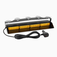 Neue Auto-Saugnapf-Stroboskoplampe 24LED Schaufel-Front- und Heck-Saugnapf-Stroboskop-Warnleuchte Notfallblitzer