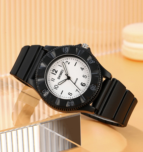 Quartz SKMEI 2151 <span class=keywords><strong>montre</strong></span> analogique pour adolescents boîtier 50M étanche à la mode enfant Style résine bande PC chronomètre alarme Double - Product Image 5