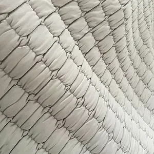 制造高重量床垫织物提花风格的绗缝