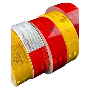 3-5 años 2 pulgadas <span class=keywords><strong>Reflector</strong></span> amarillo <span class=keywords><strong>Reflector</strong></span> Seguridad Radium Roll ECE Retro Cinta Reflectiva Cinta reflectante - Product Image 1