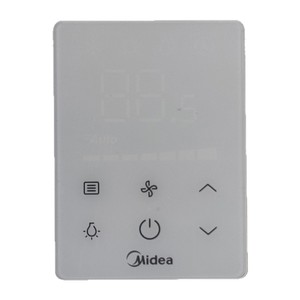 คอนโทรลเลอร์แบบมีสาย Midea รุ่น KJRP-75ABK 17317100005495 สำหรับแผงควบคุมอุณหภูมิเครื่องปรับอากาศแบบรวมศูนย์ - Product Image 1