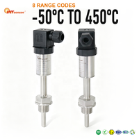 Transmetteur de température personnalisé Pt100 4-20mA -50~450°C +/-0.5%FS SS304 M14*1.5 M16*1.5 Entièrement soudé pour pipeline pétrolier