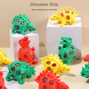 Juguete Antiestrés de Dinosaurio Kawaii de Moda, Juguete Sensorial de Dinosaurio de Peluche al Vapor, Juguete de Compresión TPR de Ascenso Lento, Novedoso Juguete de Broma - Product Image 2
