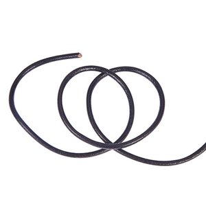 Hobbyworker 2mm 3mm Genuine Black Round Cowhide <strong>Leather</strong> Cord <strong>Strips</strong> for Jewelry Bracelet Necklace Making 10m - Product Image 3