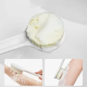 Wholesale New <b>Bath</b> <b>Brush</b> Long Handle Exfoliating Scrub Skin Massager Exfoliation Bathroom <b>Back</b> Body Shower Cleaning <b>Brushes</b> - Product Image 5
