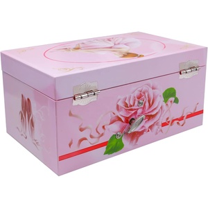 2025 scatola di gioielli personalizzata luminosa bellissima scatola di musica del vento Ballerina danzante per il regalo di compleanno della ragazza all'ingrosso - Product Image 6