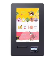 Kiosque en libre-service tout-en-un HUWAPO de 17 pouces, tactile, mural, étanche, avec son HD et SDK