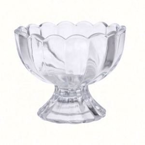 Thickened <b>Creative</b> Transparent Lace Glass Cup Iced Cold Drink Juice Cup Ice Cream Salad Milkshake Dessert Cup - Product Image 1