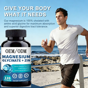 Complément de bien-être pour l'heure du coucher : Soutien du système nerveux, du stress et du sommeil – Capsules de glycinate de magnésium pour <span class=keywords><strong>le</strong></span> bien-être quotidien - Product Image 2