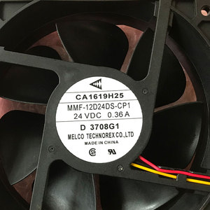 พัดลมระบายความร้อนขนาดเล็กคุณภาพสูง MMF-12D24DS-CP1 CA1619H25 มีสินค้าในสต็อกสำหรับอุปกรณ์ไฟฟ้าอื่นๆ ของมิตซูบิชิ - Product Image 1