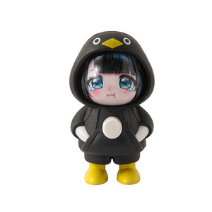 Porte-clés poupée Gugugaga à visages interchangeables, grande taille, en plastique ABS, transformable instantanément, cadeau amusant pour enfants - Product Image 5