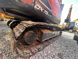 Más personas eligen miniexcavadora usada DOOSAN DX75 Excavadora hidráulica compacta de 7,5 toneladas Precio de fábrica de alta calidad - Product Image 6