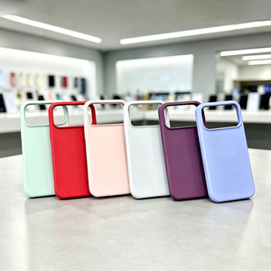 JOYPORODO S002 <span class=keywords><strong>Coque</strong></span> de téléphone en <span class=keywords><strong>silicone</strong></span> liquide souple en caoutchouc pour iPhone 18 <span class=keywords><strong>Pro</strong></span> Max <span class=keywords><strong>Coque</strong></span> de téléphone fine et mince - Product Image 6