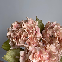 Fleurs artificielles d'hortensia, fleurs séchées avec motifs en relief - Décoration intérieure et accessoires de photographie de mariage