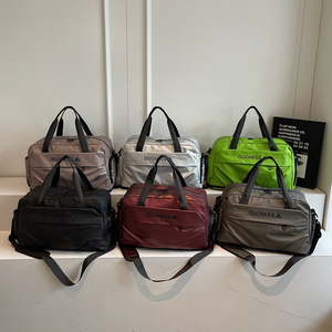 Sac fourre-tout de grande capacité imperméable en tissu Oxford, nouveau design, fermeture à glissière, sacs intelligents portables et élégants pour les voyages - Product Image 1