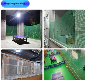 ตาข่ายป้องกันไนลอนสำหรับสนามฟุตบอล สนามบาสเกตบอล สนามกอล์ฟ ใช้สำหรับกั้นและป้องกันด้านบนรั้ว - Product Image 5