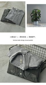 FLN all'ingrosso di alta qualità produttori di abbigliamento personalizzato manica lunga <span class=keywords><strong>camicia</strong></span> da <span class=keywords><strong>uomo</strong></span> Streetwear <span class=keywords><strong>camicia</strong></span> di <span class=keywords><strong>velluto</strong></span> a <span class=keywords><strong>coste</strong></span> - Product Image 6