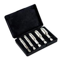 4 pièces ensemble d'extracteur de vis utilisation pour robinet endommagé Triangle Valve boulon glissement filetage outil pilote Bit Double tête vis fil dissolvant